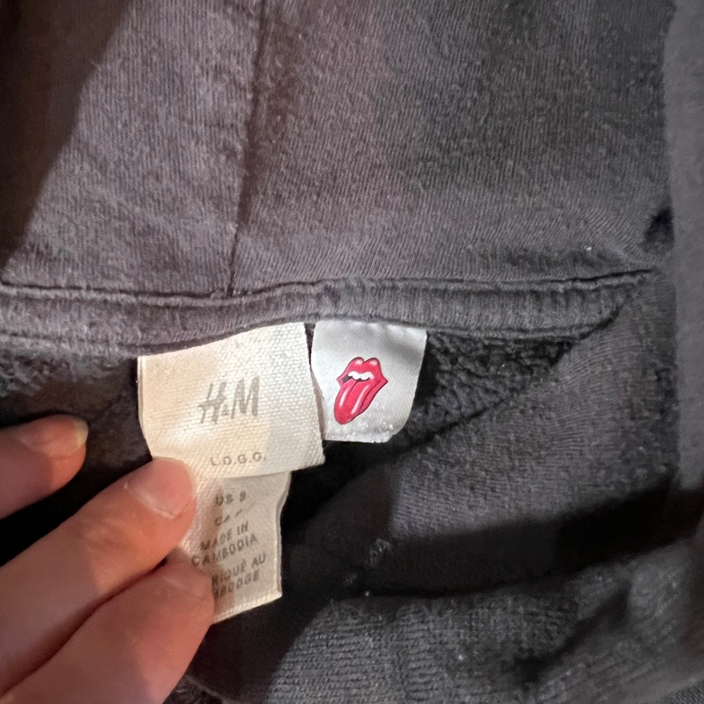 H&M Charcoal Hoodie - Picture 2 of 2
